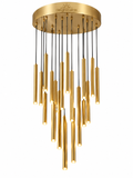 delightevents Gold Multi-Pendant Ceiling Light