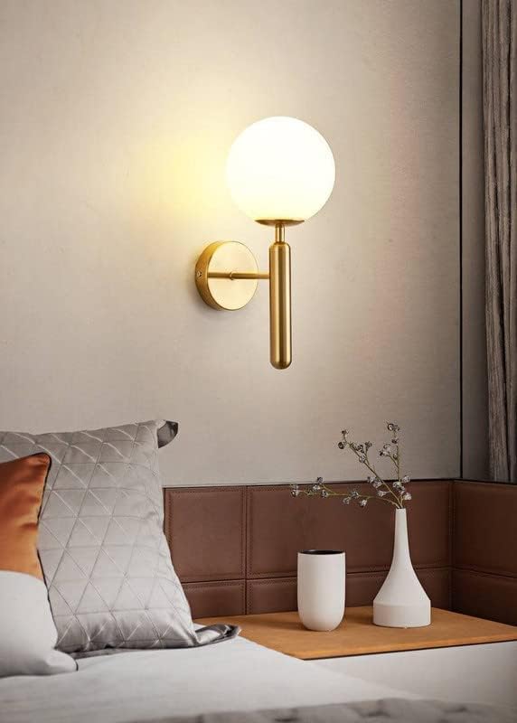delightevents Gold Globe Wall Light